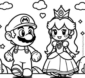 Mario i księżniczka - Mario Bross
