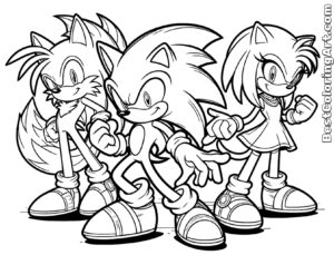 Sonic, Tails i Amy