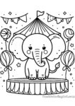 słonie w cyrku