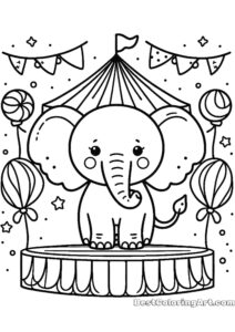 słonie w cyrku