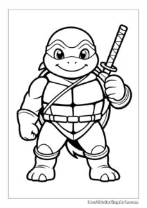 Młody żółw ninja